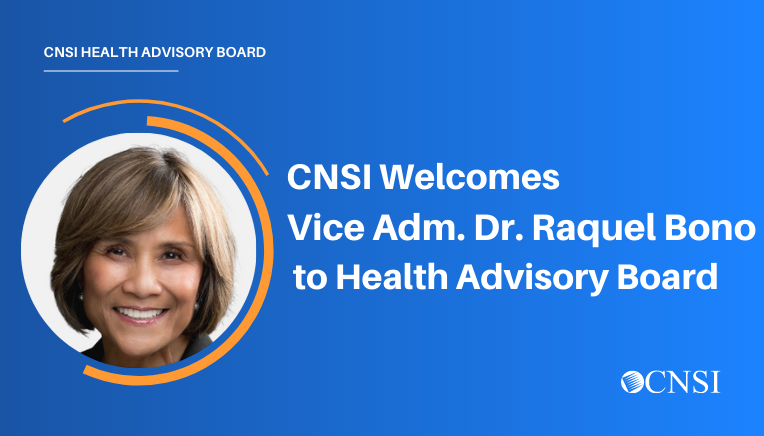 Vice Admiral Raquel C. Bono, MD, Joins CNSI Health Advisory Board